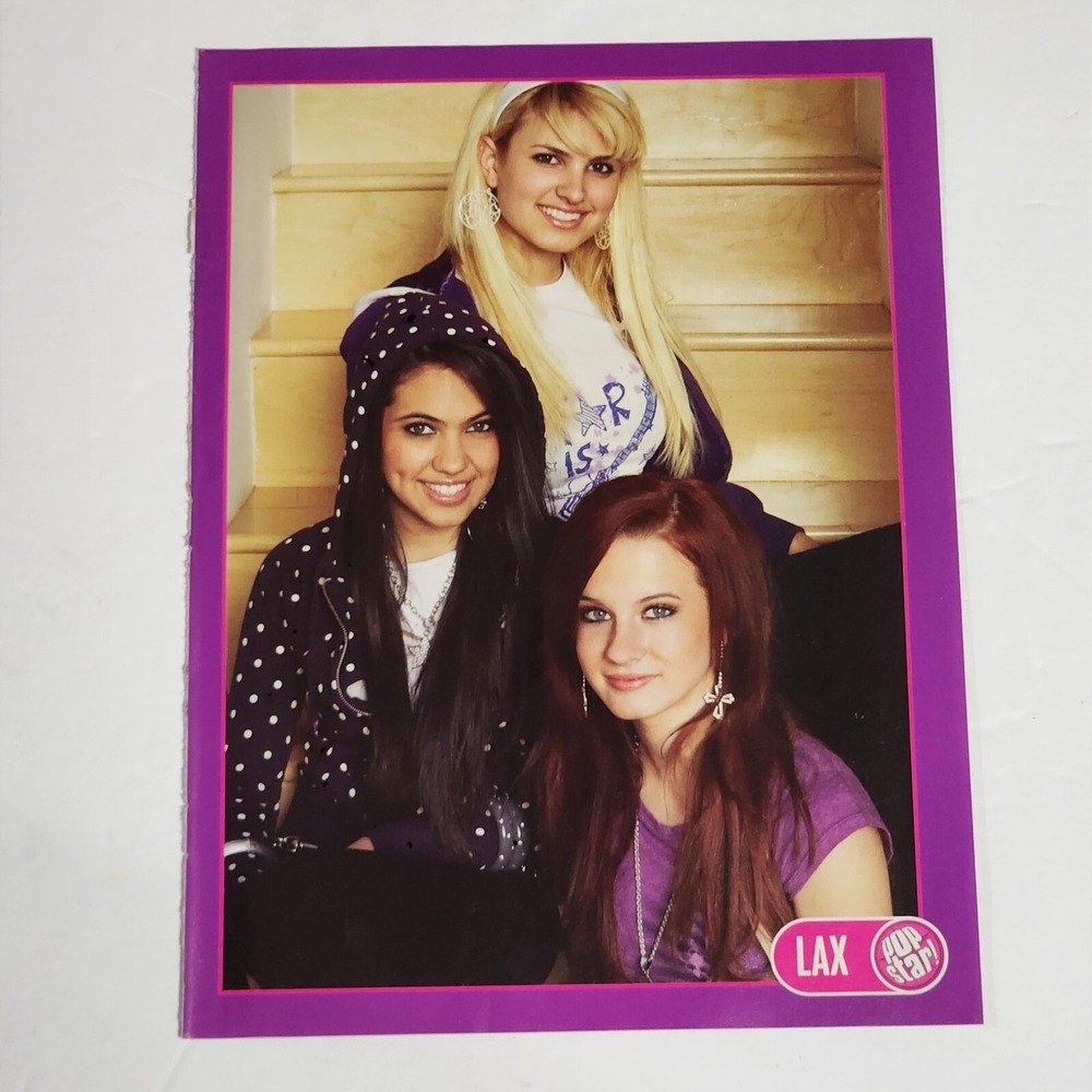 LAX Gurlz Band Cristina Ballestero Brianna Jamie Pin-Up Poster Clipping 8x10.5